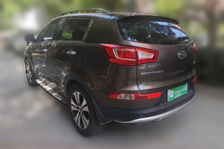 Used Kia Sportage R 2012 2.0L Automatic Two-Wheel Drive NAVI Rear Left 45 Deg