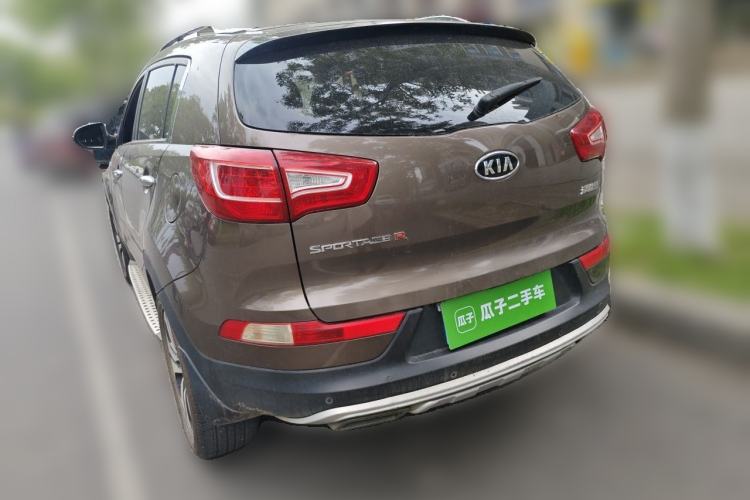 Used Kia Sportage R 2012 2.0L Automatic Two-Wheel Drive NAVI Rear Left 45 Deg
