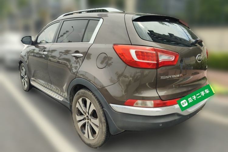 Used Kia Sportage R 2012 2.0L Automatic Two-Wheel Drive NAVI Rear Left 45 Deg