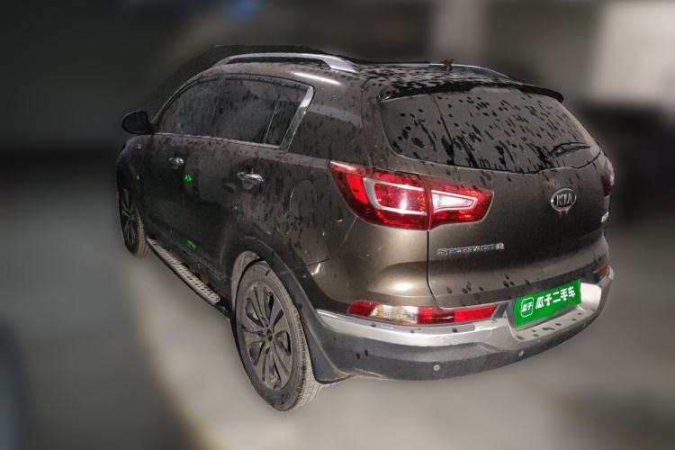 Used Kia Sportage R 2012 2.0L Automatic Two-Wheel Drive NAVI Rear Left 45 Deg