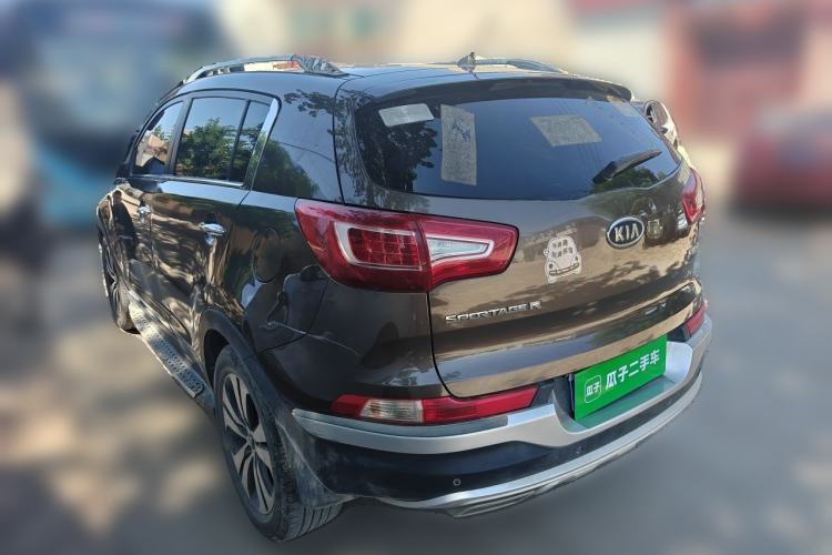 Used Kia Sportage R 2012 2.0L Automatic Two-Wheel Drive NAVI Rear Left 45 Deg