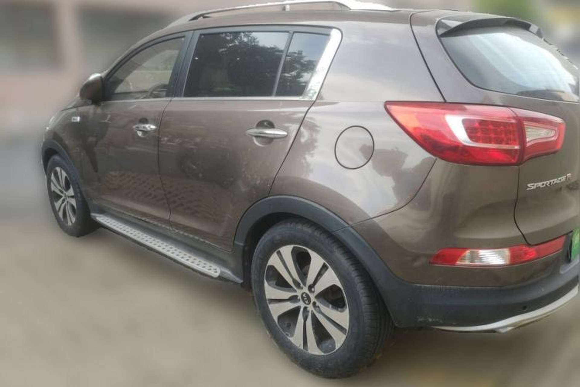 Used Kia Sportage R 2012 2.0L Automatic Two-Wheel Drive NAVI Rear Left 45 Deg