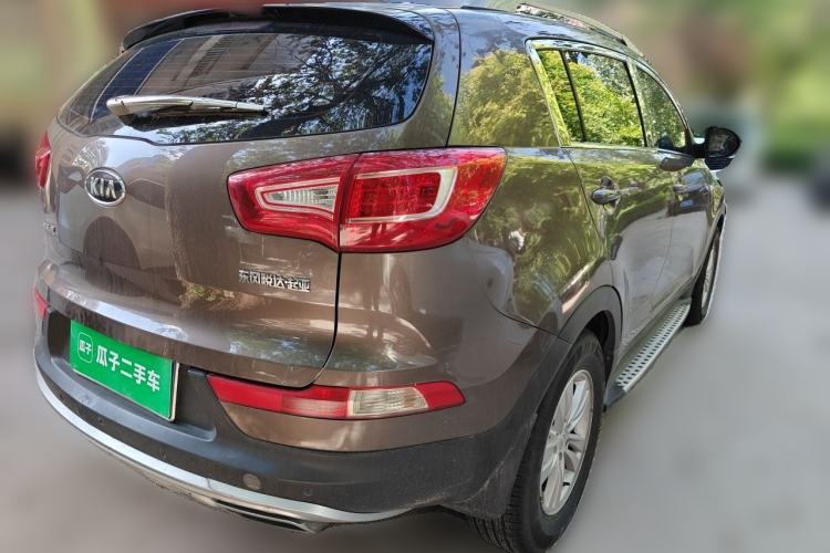 Used Kia Sportage R 2012 2.0L Automatic Two-Wheel Drive GL Trim Rear Right 45 Deg