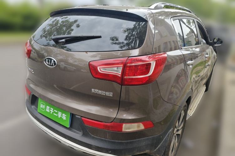 Used Kia Sportage R 2012 2.0L Automatic Two-Wheel Drive NAVI Rear Right 45 Deg