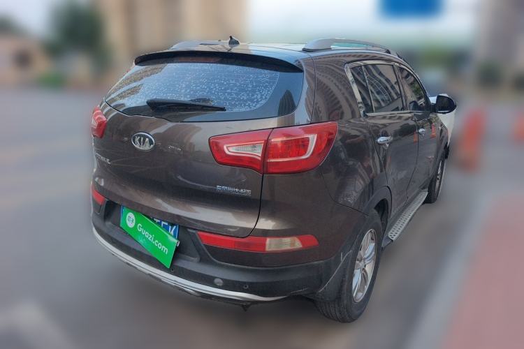 Used Kia Sportage R 2012 2.0L Automatic Two-Wheel Drive GL Trim Rear Right 45 Deg