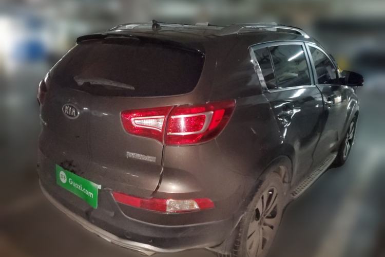 Used Kia Sportage R 2012 2.0L Automatic Two-Wheel Drive NAVI Rear Right 45 Deg