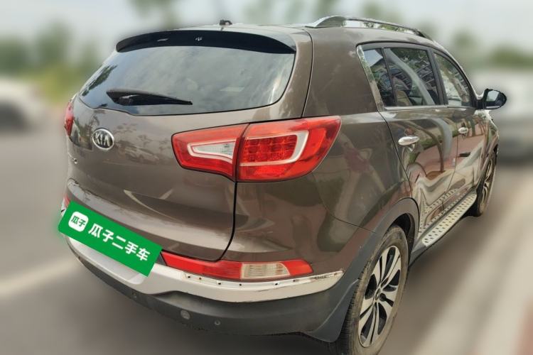 Used Kia Sportage R 2012 2.0L Automatic Two-Wheel Drive NAVI Rear Right 45 Deg
