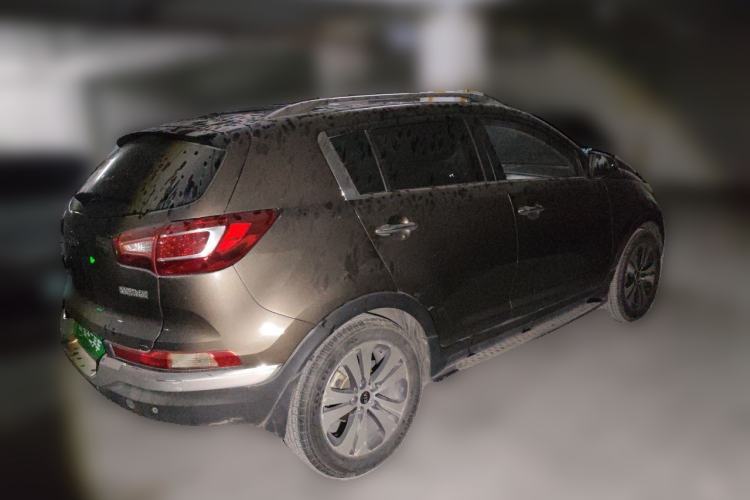 Used Kia Sportage R 2012 2.0L Automatic Two-Wheel Drive NAVI Rear Right 45 Deg
