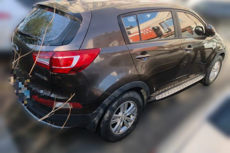Used Kia Sportage R 2012 2.0L Automatic Two-Wheel Drive GL Trim Rear Right 45 Deg
