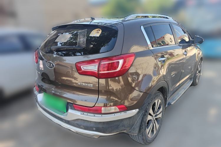 Used Kia Sportage R 2012 2.0L Automatic Two-Wheel Drive NAVI Rear Right 45 Deg