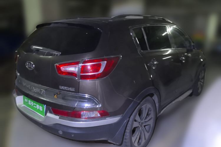 Used Kia Sportage R 2012 2.0L Automatic Two-Wheel Drive NAVI Rear Right 45 Deg
