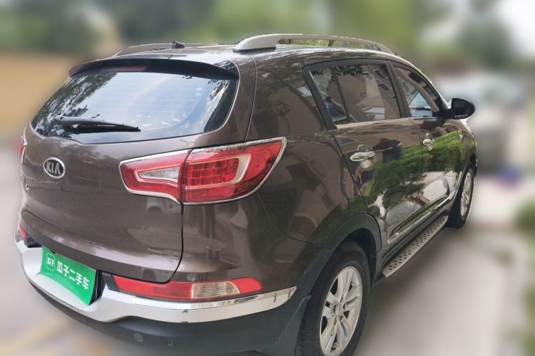 Used Kia Sportage R 2012 2.0L Automatic Two-Wheel Drive GL Trim Rear Right 45 Deg