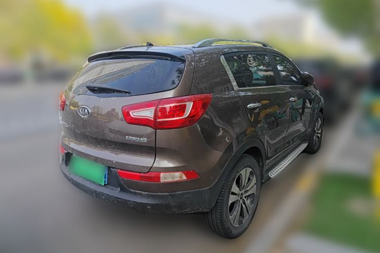 Used Kia Sportage R 2012 2.0L Automatic Two-Wheel Drive NAVI Rear Right 45 Deg