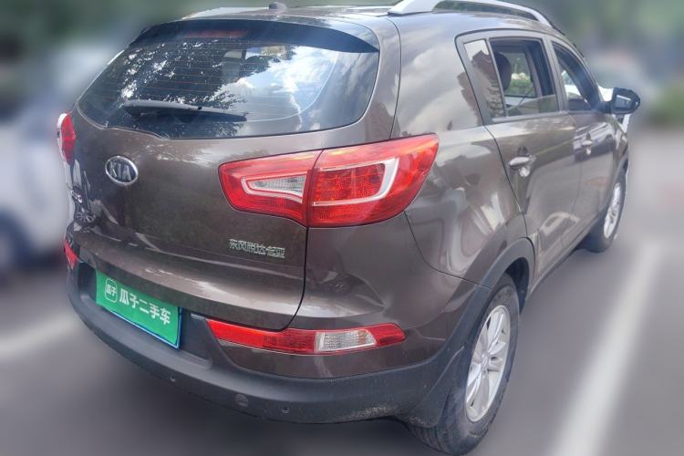 Used Kia Sportage R 2012 2.0L Automatic Two-Wheel Drive GL Trim Rear Right 45 Deg