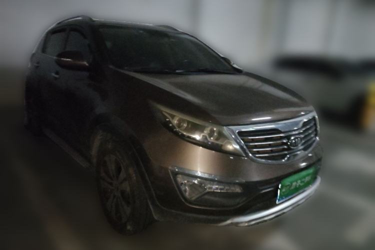 Used Kia Sportage R 2012 2.0L Automatic Two-Wheel Drive NAVI Front Right 45 Deg