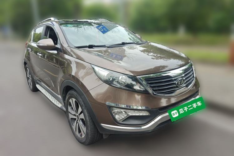 Used Kia Sportage R 2012 2.0L Automatic Two-Wheel Drive NAVI Front Right 45 Deg