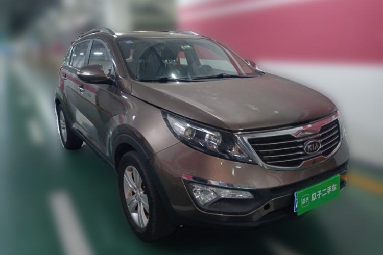 Used Kia Sportage R 2012 2.0L Automatic Two-Wheel Drive GLS Front Right 45 Deg
