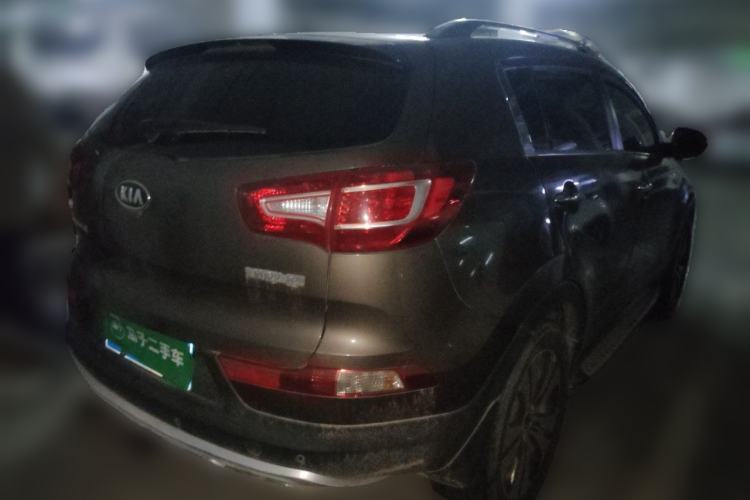Used Kia Sportage R 2012 2.0L Automatic Two-Wheel Drive NAVI Rear Right 45 Deg