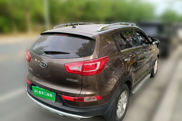 Used Kia Sportage R 2012 2.0L Automatic Two-Wheel Drive GL Trim Rear Right 45 Deg