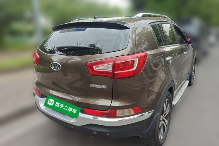 Used Kia Sportage R 2012 2.0L Automatic Two-Wheel Drive NAVI Rear Right 45 Deg