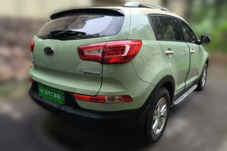 Used Kia Sportage R 2012 2.0L Automatic Two-Wheel Drive GL Trim Rear Right 45 Deg