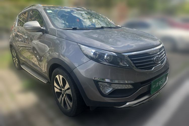 Used Kia Sportage R 2012 2.0L Automatic Two-Wheel Drive NAVI Front Right 45 Deg