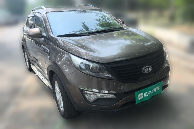 Used Kia Sportage R 2012 2.0L Automatic Two-Wheel Drive GLS Front Right 45 Deg