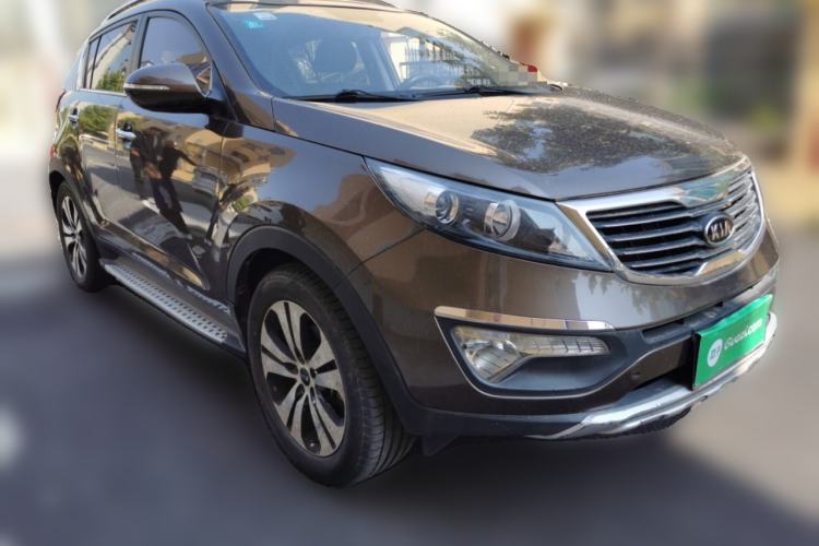 Used Kia Sportage R 2012 2.0L Automatic Two-Wheel Drive NAVI Front Right 45 Deg