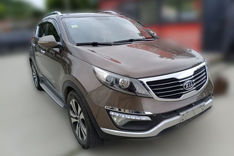 Used Kia Sportage R 2012 2.0L Automatic Two-Wheel Drive NAVI Front Right 45 Deg