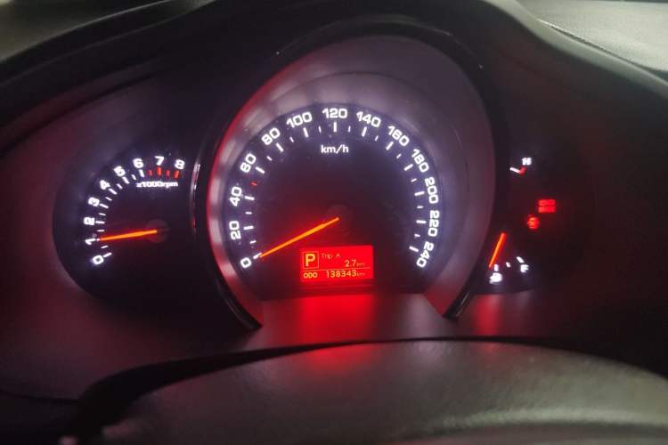 Used Kia Sportage R 2012 2.0L Automatic Two-Wheel Drive GLS Instrument Cluster
