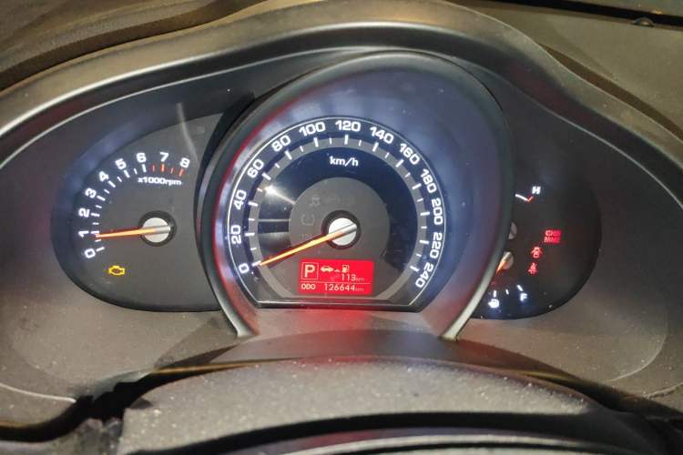 Used Kia Sportage R 2012 2.0L Automatic Two-Wheel Drive GL Trim Instrument Cluster