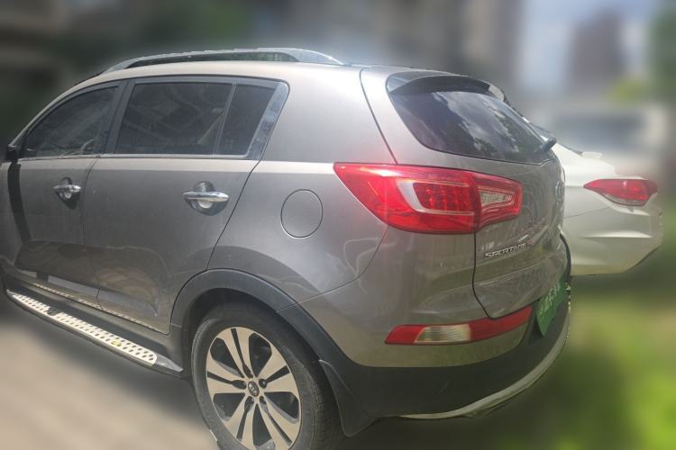 Used Kia Sportage R 2012 2.0L Automatic Two-Wheel Drive NAVI Rear Left 45 Deg