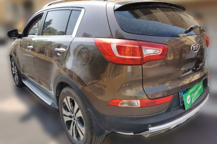 Used Kia Sportage R 2012 2.0L Automatic Two-Wheel Drive NAVI Rear Left 45 Deg