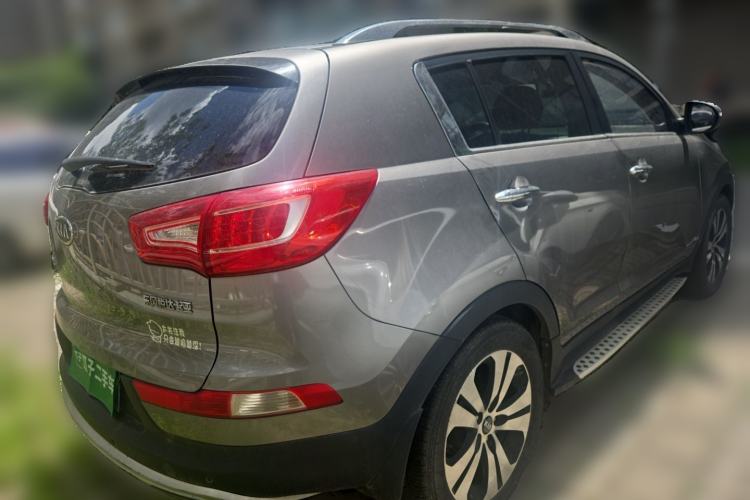 Used Kia Sportage R 2012 2.0L Automatic Two-Wheel Drive NAVI Rear Right 45 Deg