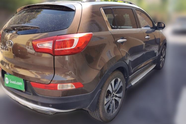 Used Kia Sportage R 2012 2.0L Automatic Two-Wheel Drive NAVI Rear Right 45 Deg