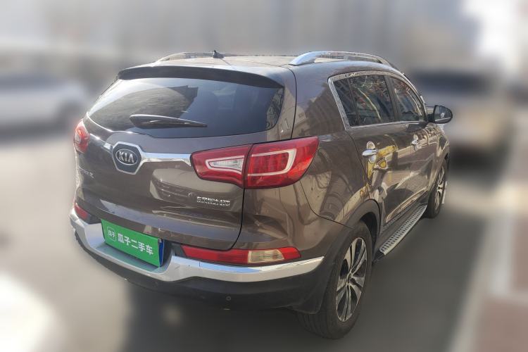 Used Kia Sportage R 2012 2.0L Automatic Two-Wheel Drive NAVI Rear Right 45 Deg