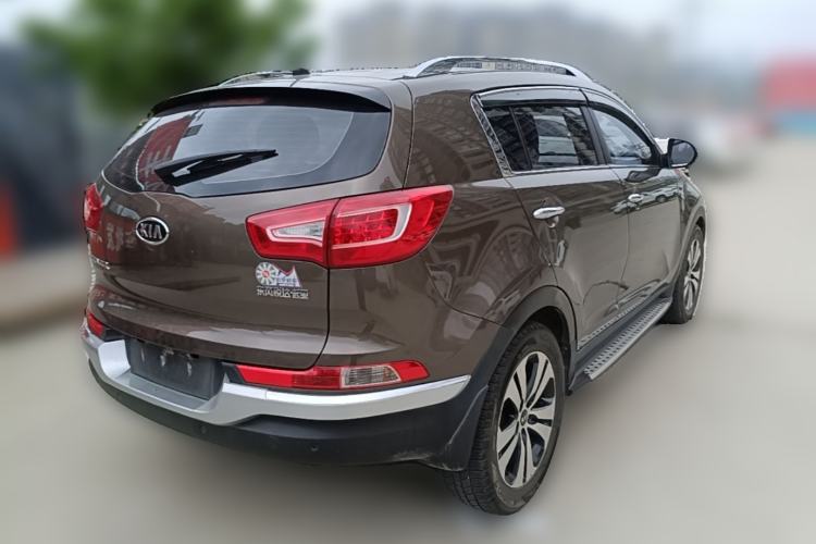 Used Kia Sportage R 2012 2.0L Automatic Two-Wheel Drive NAVI Rear Right 45 Deg