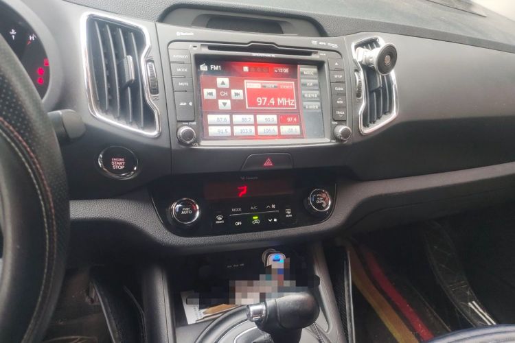 Used Kia Sportage R 2012 2.0L Automatic Two-Wheel Drive NAVI Audio And AC Panel