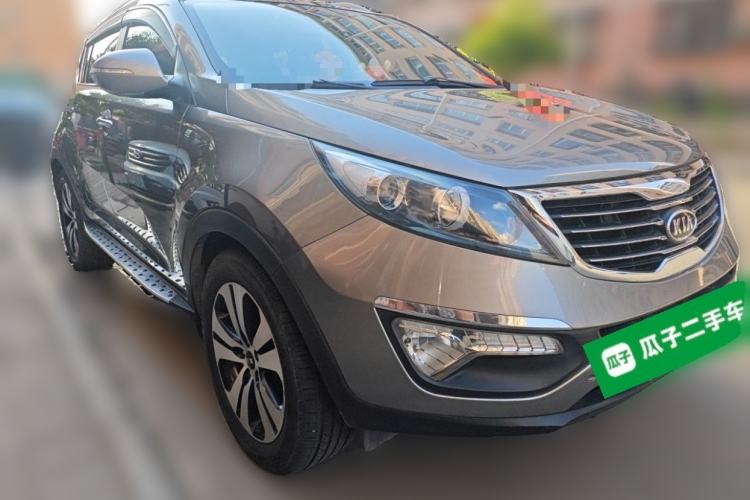 Used Kia Sportage R 2012 2.0L Automatic Two-Wheel Drive NAVI Front Right 45 Deg