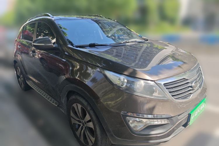 Used Kia Sportage R 2012 2.0L Automatic Two-Wheel Drive NAVI Front Right 45 Deg