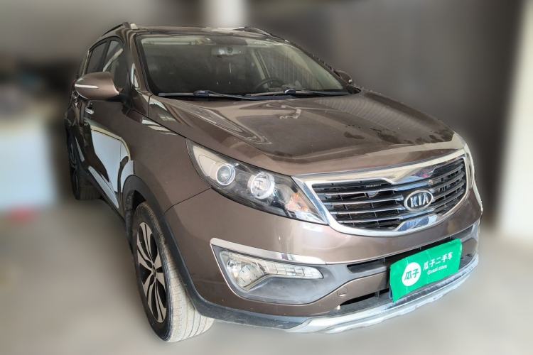 Used Kia Sportage R 2012 2.0L Automatic Two-Wheel Drive NAVI Front Right 45 Deg