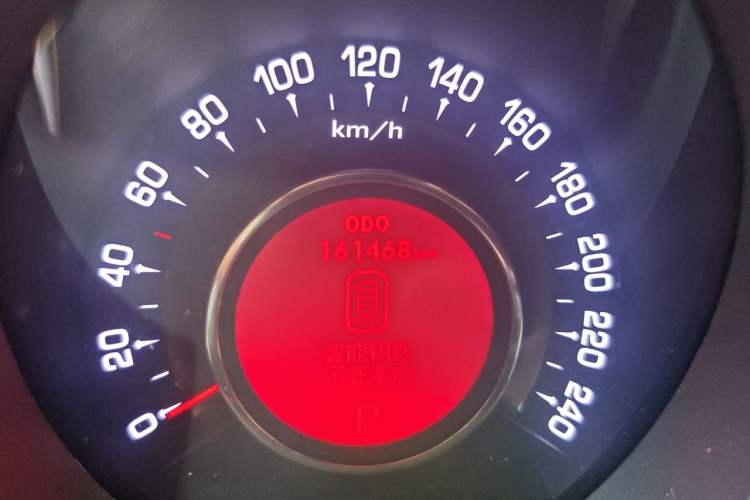 Used Kia Sportage R 2012 2.0L Automatic Two-Wheel Drive NAVI Odometer Close Up