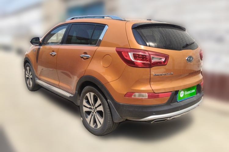 Used Kia Sportage R 2012 2.0L Automatic Two-Wheel Drive NAVI Rear Left 45 Deg