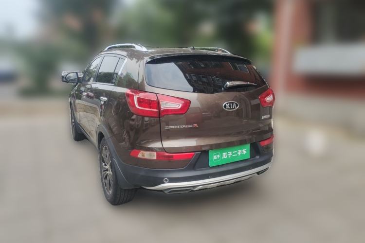 Used Kia Sportage R 2012 2.0L Automatic Two-Wheel Drive NAVI Rear Left 45 Deg