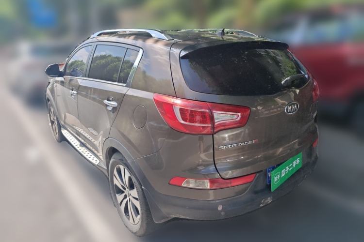 Used Kia Sportage R 2012 2.0L Automatic Two-Wheel Drive NAVI Rear Left 45 Deg