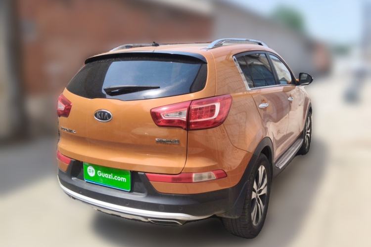 Used Kia Sportage R 2012 2.0L Automatic Two-Wheel Drive NAVI Rear Right 45 Deg