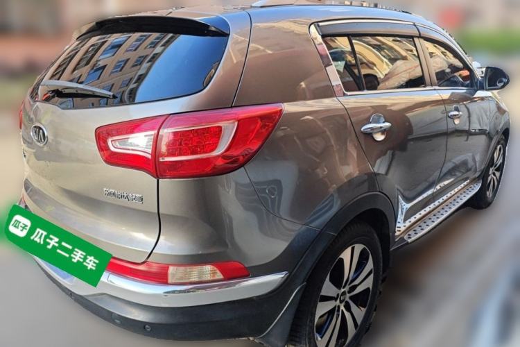 Used Kia Sportage R 2012 2.0L Automatic Two-Wheel Drive NAVI Rear Right 45 Deg