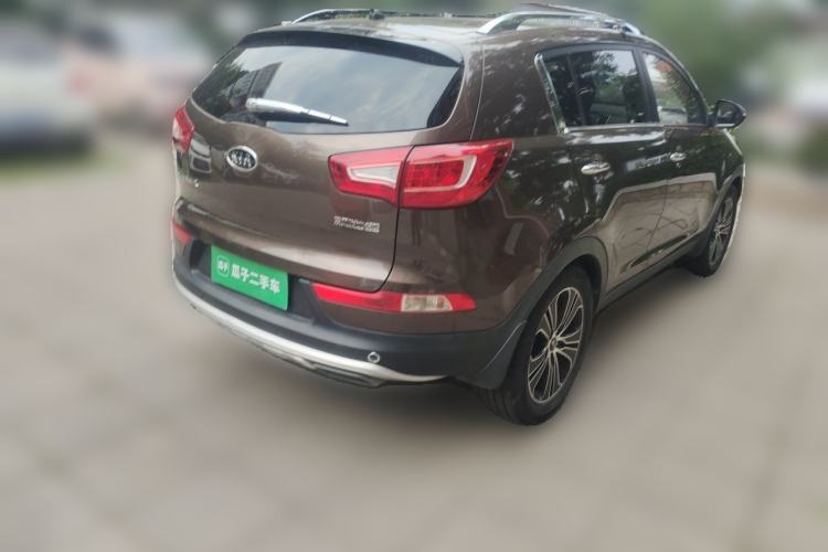 Used Kia Sportage R 2012 2.0L Automatic Two-Wheel Drive NAVI Rear Right 45 Deg