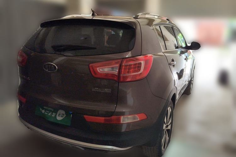Used Kia Sportage R 2012 2.0L Automatic Two-Wheel Drive NAVI Rear Right 45 Deg