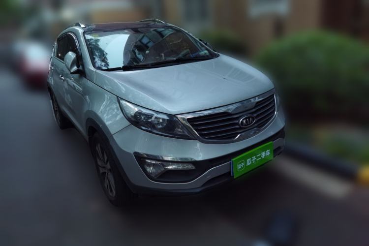 Used Kia Sportage R 2012 2.0L Automatic Two-Wheel Drive NAVI Front Right 45 Deg